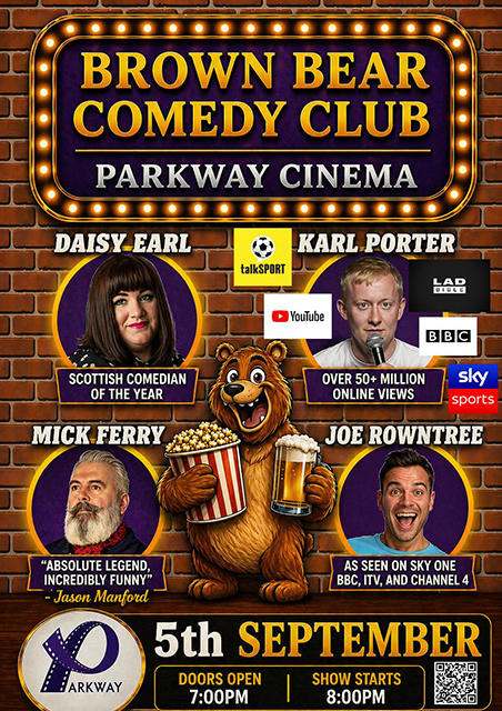 BROWN BEAR COMEDY CLUB 